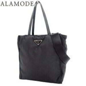 Prada Tote Bag Shoulder Nero Black Nylon